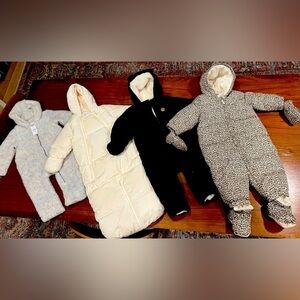Infant snowsuits 3-12m